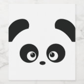 Love Panda® Wijn Etiket (Enkel label)
