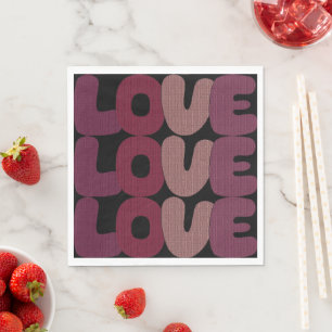 Love Paper Napkin Servet