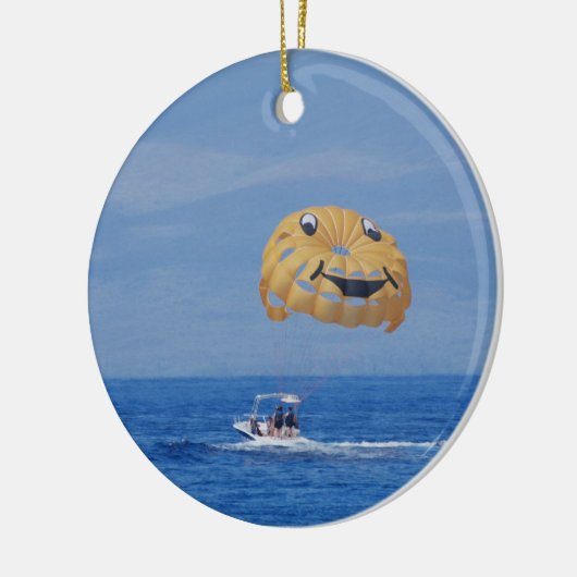Love Parasailing Keramisch Ornament (Links)