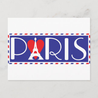 Love Paris Briefkaart