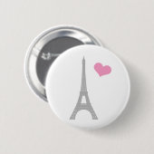 Love Paris Button Pin (Voorkant /achterkant)