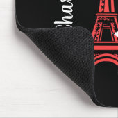 Love Paris French Poodle Super Cute Personalized Muismat (Hoek)