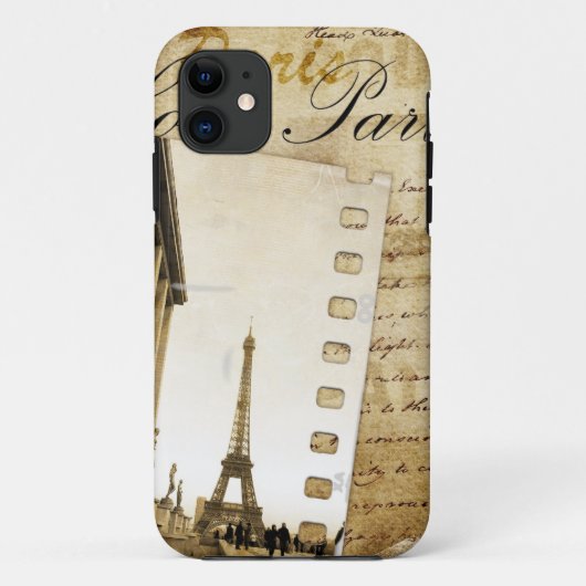 Love Paris iPhone hoesje (Achterkant)