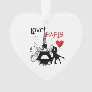 Love Paris Ornament