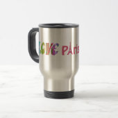 Love Paris Travel Mug (Devant gauche)