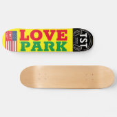 LOVE PARK OFFICIËLE Skateboard (Horizontaal)