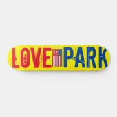 LOVE PARK Skateboard, 7¾" Deck Skateboard (Horizontaal)