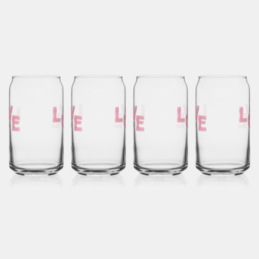 Love Parties scintillant rose (Gauche)