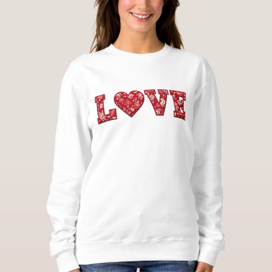 LOVE Patchwork Sweatshirt (Devant)