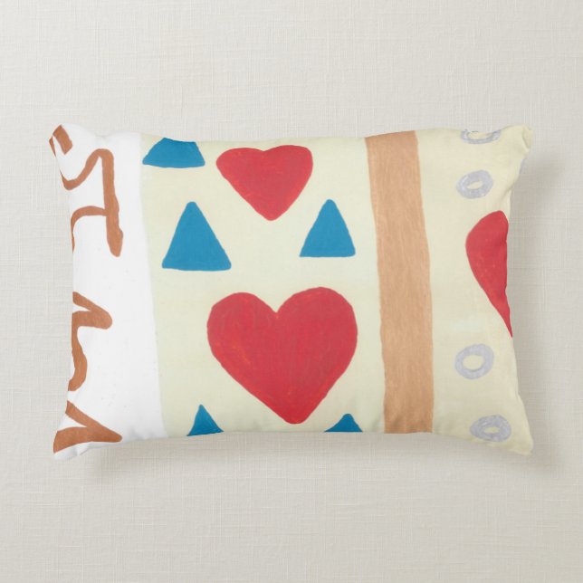 Love Path Accent Pillow Accent Kussen (Voorkant)