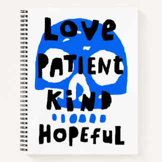 ​​Love Patient Kind Hoopvol Spiral Notitieboek