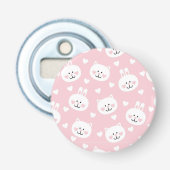 Love Pattern 2 Button Flesopener (Voorkant)