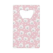 Love Pattern 2 Kredietkaart Flessenopener (Voorkant)