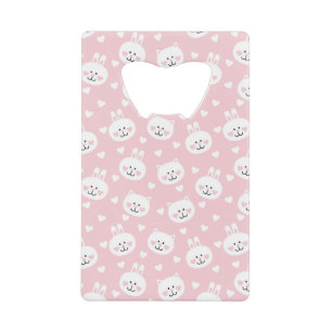 Love Pattern 2 Kredietkaart Flessenopener