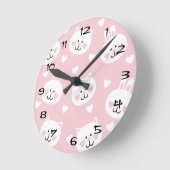 Love Pattern 2 Ronde Klok (Hoek)