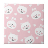 Love Pattern 2 Tegeltje (Voorkant)