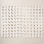 Love Pattern Sherpa Deken (Voorkant (horizontaal))