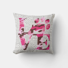 Love Paw Print - Geschikt voor Hondenliefhebbers Kussen