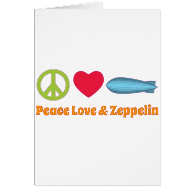 Love Peace and Zeppelin (Voorkant)