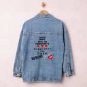 Love Peace Hope Freedom Coeurs rouges (Hangar)