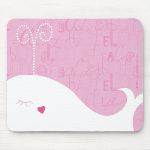 Love Peace Hope Whale Mousepad Muismat