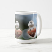 Love Peace Joy Birdie Mug (Devant droit)