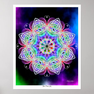 Love Peace Joy Poster