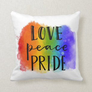 Love Peace Pride Kussen