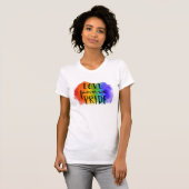 Love Peace Pride T-shirt (Voorkant volledig)