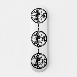 Love Peace Skateboard