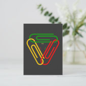 Love - Peace - Unity Briefkaart (Staand voorkant)