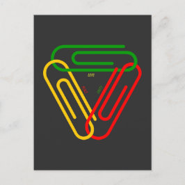 Love - Peace - Unity Briefkaart