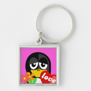 LOVE PENGUIN SLEUTELHANGER