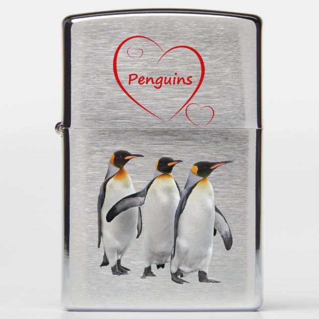 Love Penguins Lighter (Voorkant)
