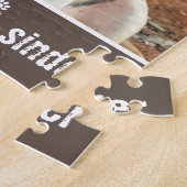 Love Pet Dog Photo Personalized Legpuzzel (Zijkant)