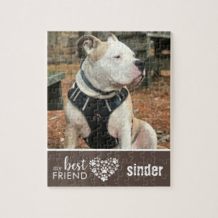 Love Pet Dog Photo Personalized Legpuzzel