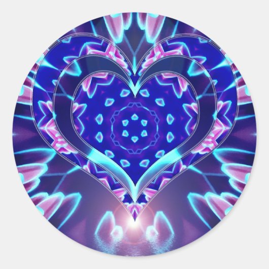 LoVe PeTaLS-Sticker Ronde Sticker (Voorkant)