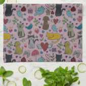 Love Pets Dish Towel Theedoek (Gevouwen)