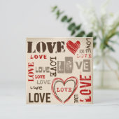 Love Photo Faire-part de naissance (Debout devant)