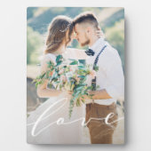 Love Photo Plaque Fotoplaat (voorkant)