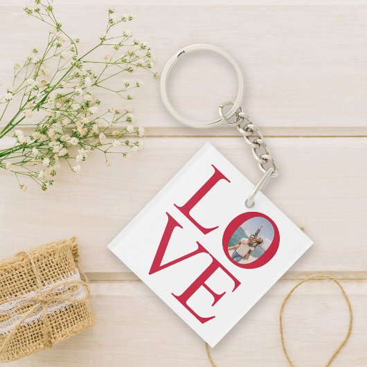 Love Photo Sleutelhanger