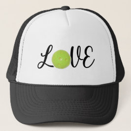 Love pickleball script trucker pet