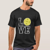 Love Pickleball T-shirt (Voorkant)