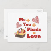 Love Picnic Briefkaart (Voorkant / Achterkant)