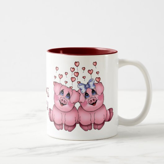Love Pig Mok (Rechts)