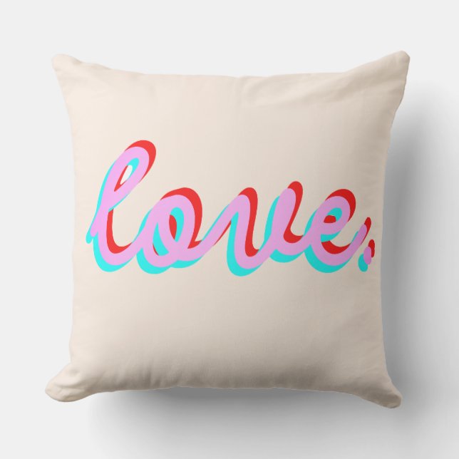Love Pillow Buitenkussen (Voorkant)