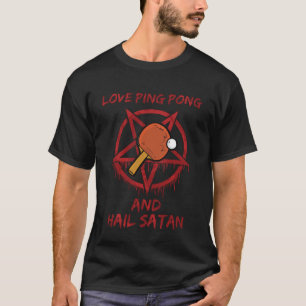 Love Ping Pong et Hail Satan Sweat - shirt à capuc