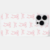Love Pink Bows Telefoonhoesje Case-Mate iPhone Case (Achterkant (horizontaal))