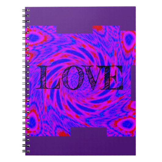 LOVE PINK NOTITIEBOEK (Voorkant)