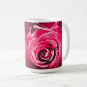 Love Pink Roses 15oz Classic Mok (Voorkant rechts)